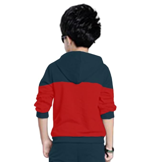 MYEONN Boys Cotton Printed Full Sleeve T-Shirt Green