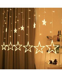 Desidiya 12 Stars 138 Led Curtain String Lights